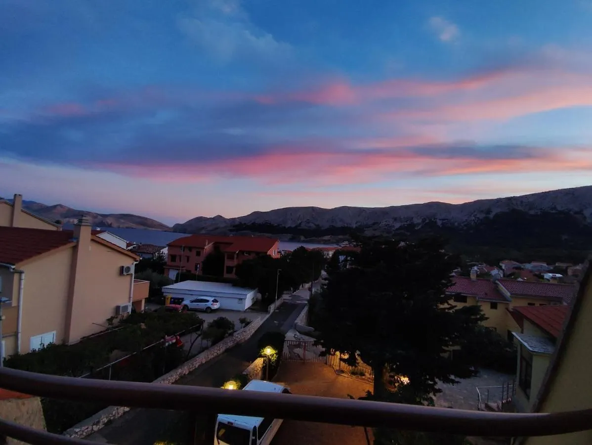 Soleil Apartmanok Baska 0*, Baška Chorvatsko